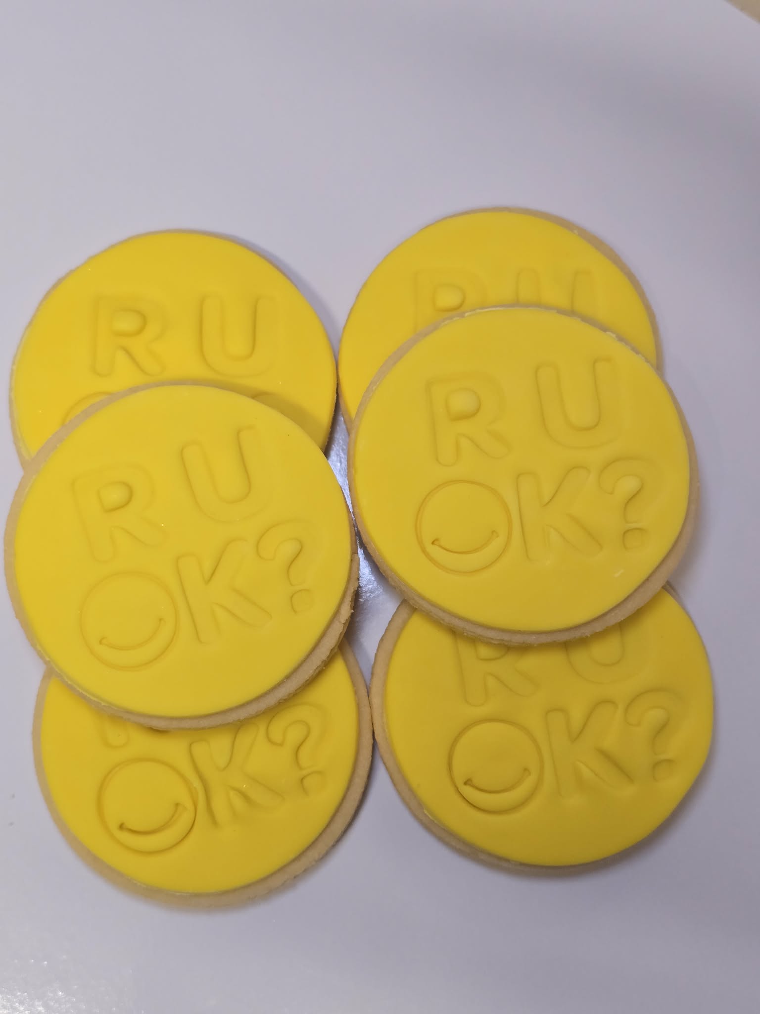 R U OK? Day Sugar Cookies